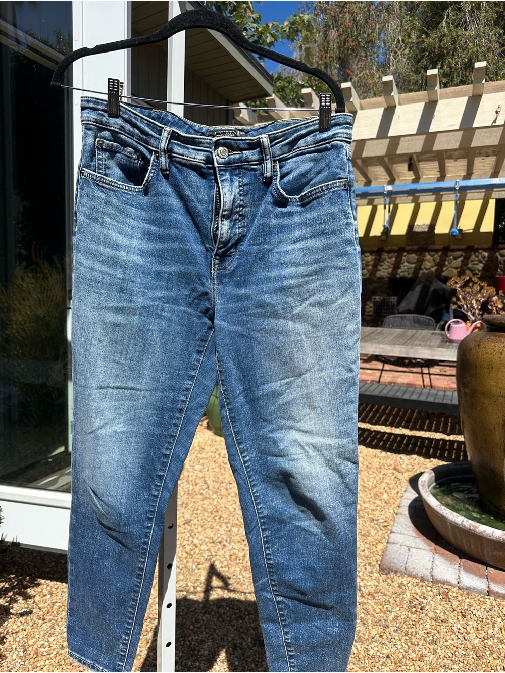 Ralph Lauren Light Blue Slim Straight Jeans